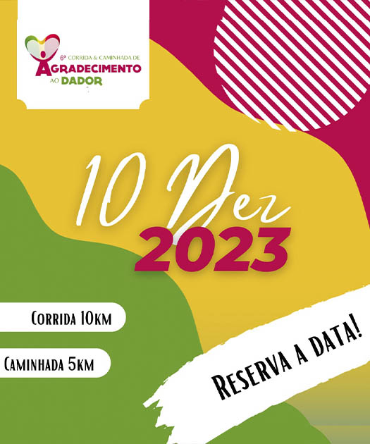 VI Corrida e Caminhada Agradecimento ao Dador  